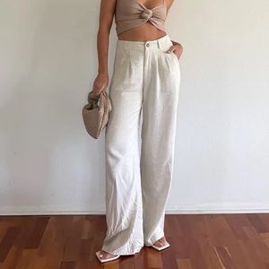 Wide Leg Trouser